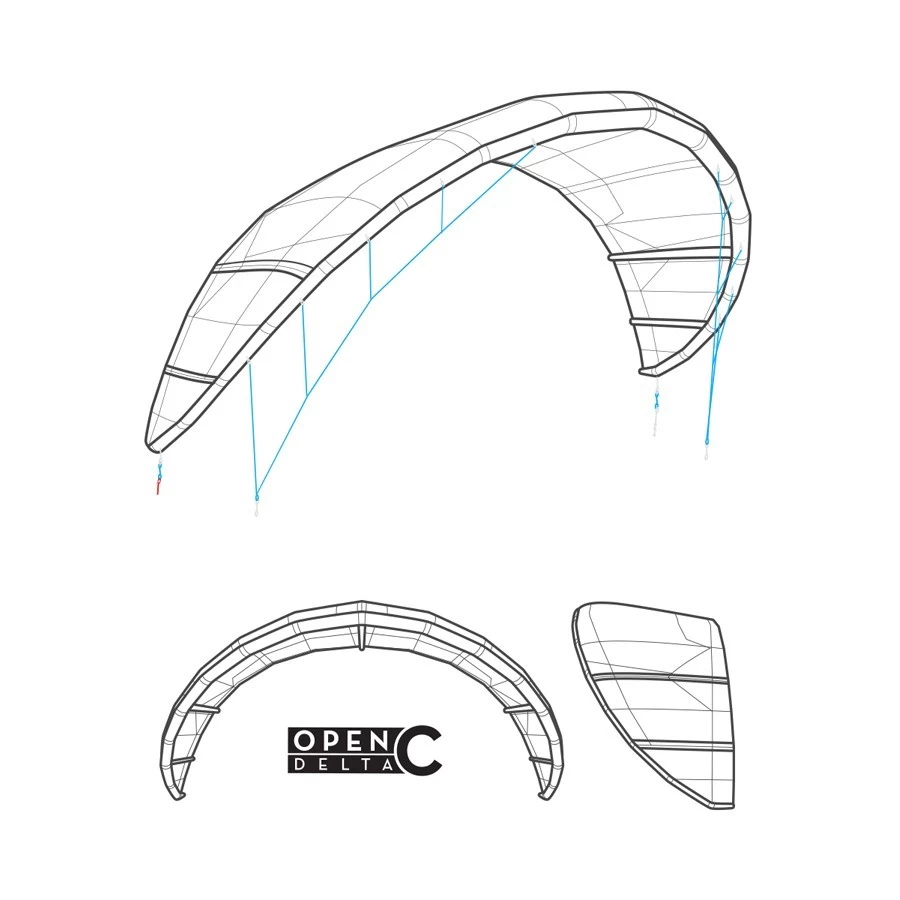 Aile De Kite Slingshot Turbine 13m2 5 Aile De Kite Slingshot Turbine 13m2 – Image 5