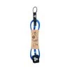 Channel Island Leash 6'0 Dane Standard - Clear Blue