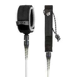 Creatures Of Leisure Leash Pro 6' Clear Black -Aqua Zone Soldes creatures of leisure leash pro 6 clear black 1 1