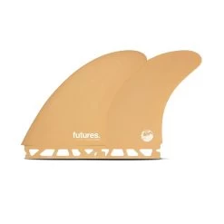 Dérives Futures Fins Zack Flores Twin - Orange