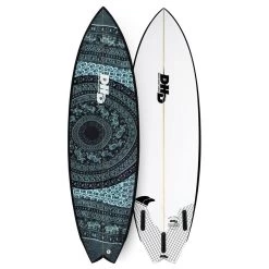 DHD Twin Fin 5'8 Aztec Black