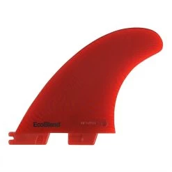 FCS II Accelerator Neo Glass Tri Fins Set Red