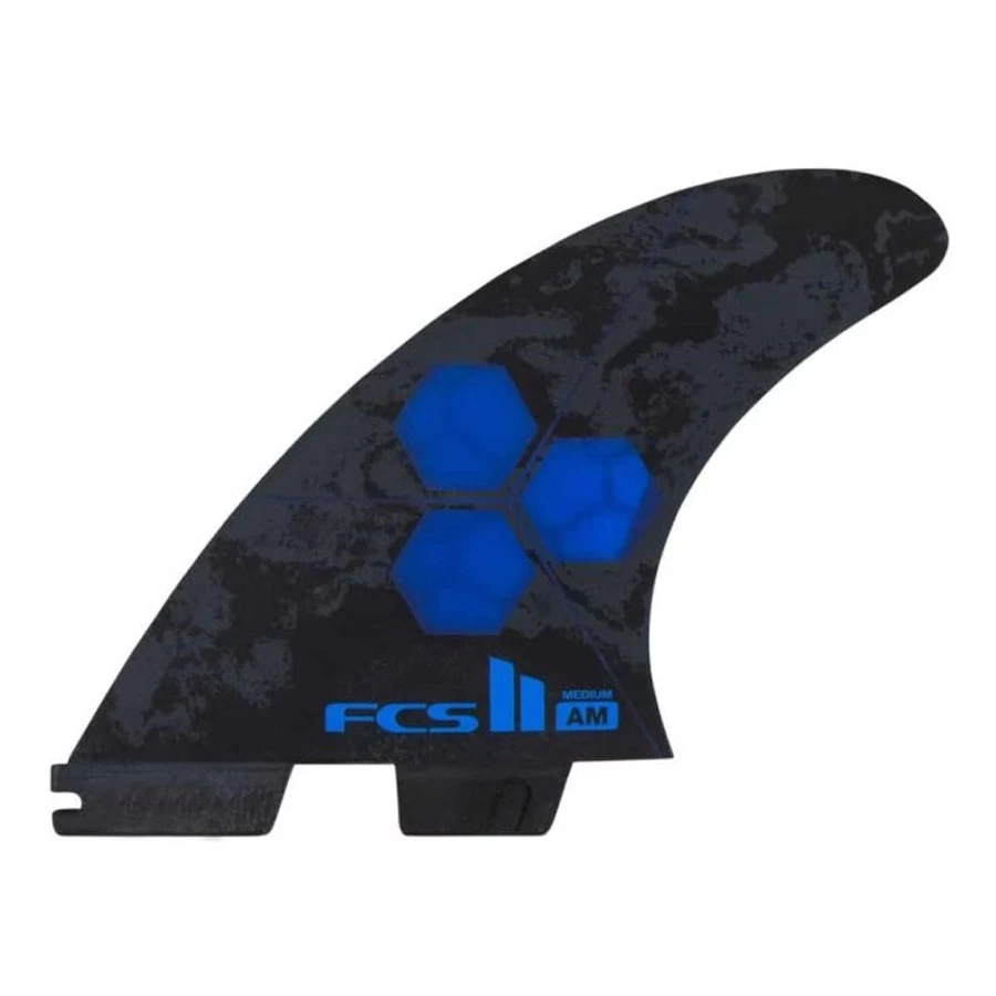 FCS II Al Merrick Performance Core Tri Fins Cobalt 1 FCS II Al Merrick Performance Core Tri Fins Cobalt