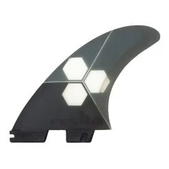 FCS II Al Merrick Performance Core Tri-Quad Fins Set Grey Large