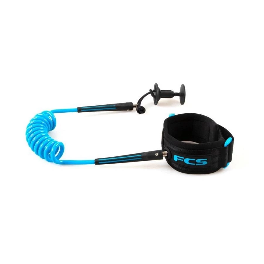 FCS Leash Bodyboard Biceps Black Blue 1 FCS Leash Bodyboard Biceps Black Blue