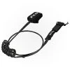 FCS Leash Sup Cheville Noir