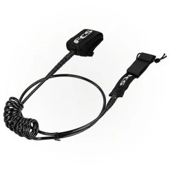 FCS Leash Sup Cheville Noir