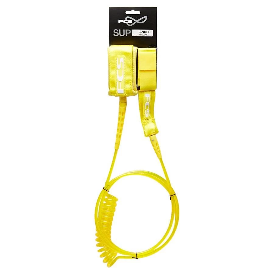 FCS Leash Sup Cheville Taxi Cab Yellow 1 FCS Leash Sup Cheville Taxi Cab Yellow