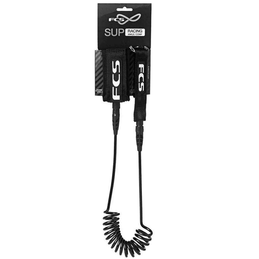 FCS Leash Sup Racing Comp Cheville Noir 1 FCS Leash Sup Racing Comp Cheville Noir