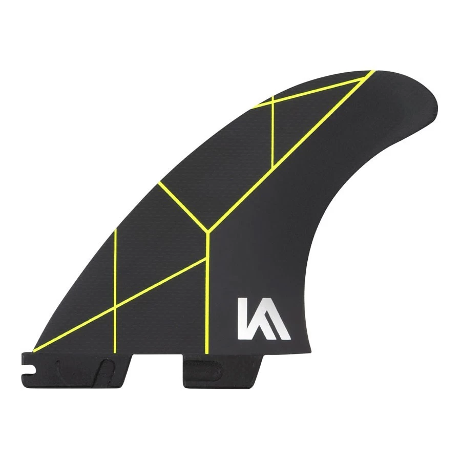 FCSII Kolohe Andino Performance Core Tri Fins Set Black Acid Large 2 FCSII Kolohe Andino Performance Core Tri Fins Set Black Acid Large – Image 2