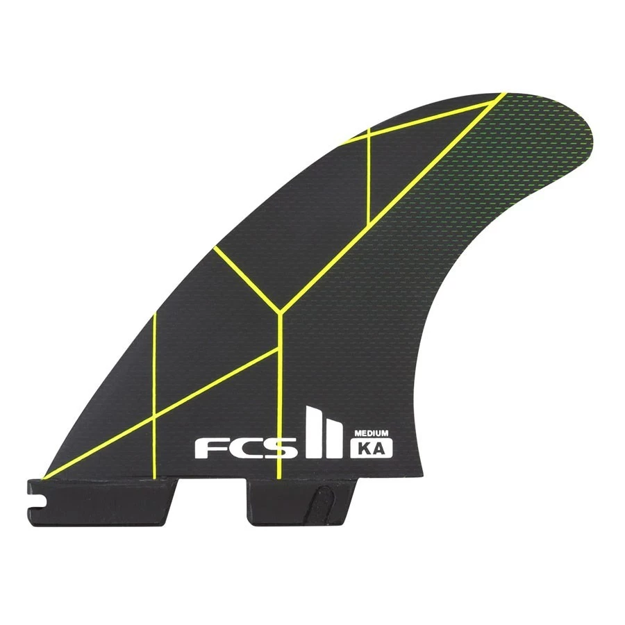 FCSII Kolohe Andino Performance Core Tri Fins Set Black Acid Large 1 FCSII Kolohe Andino Performance Core Tri Fins Set Black Acid Large