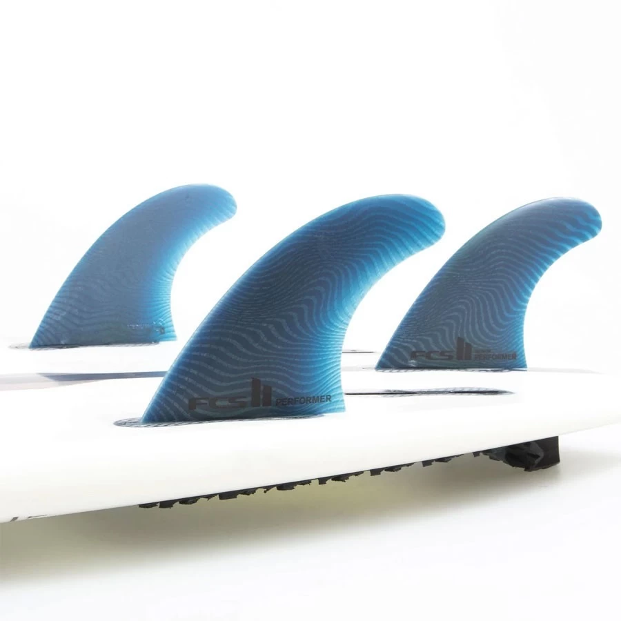 FCSII Performer Neo Glass Medium Tri-Quad Fins Pacific 3 FCSII Performer Neo Glass Medium Tri-Quad Fins Pacific – Image 3