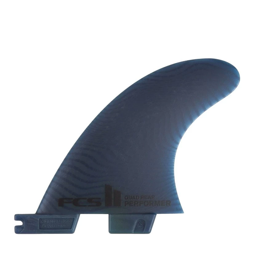 FCSII Performer Neo Glass Medium Tri-Quad Fins Pacific 4 FCSII Performer Neo Glass Medium Tri-Quad Fins Pacific – Image 4