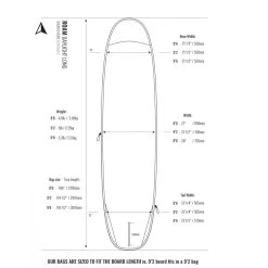 Housse De Surf Longboard Roam Daylight 5mm -Aqua Zone Soldes housse de surf longboard roam daylight 5mm 3