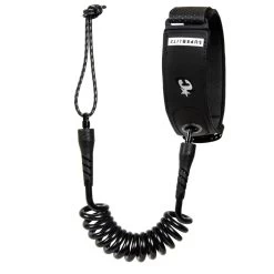 Leash Biceps Bodyboard Creatures Of Leisure SuperLite Black Silver