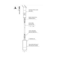 Leash De Surf Roam 5' Comp - Orange -Aqua Zone Soldes leash de surf roam 5 comp orange 2