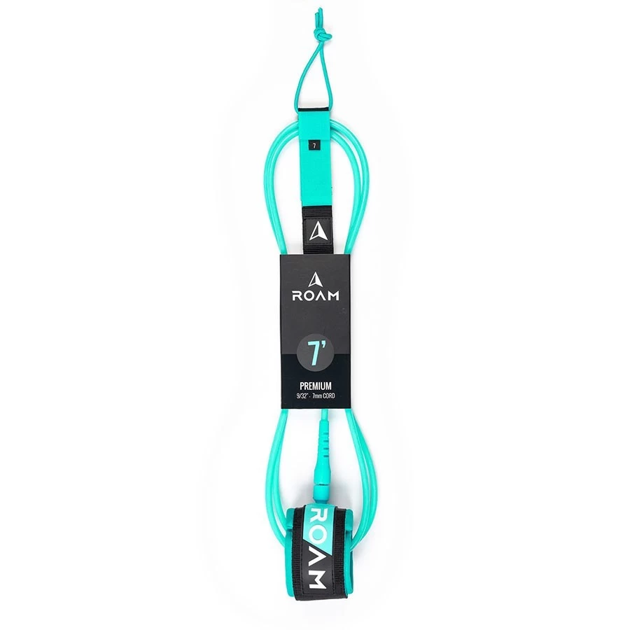 Leash De Surf Roam Premium 7' Seagreen 1 Leash De Surf Roam Premium 7' Seagreen