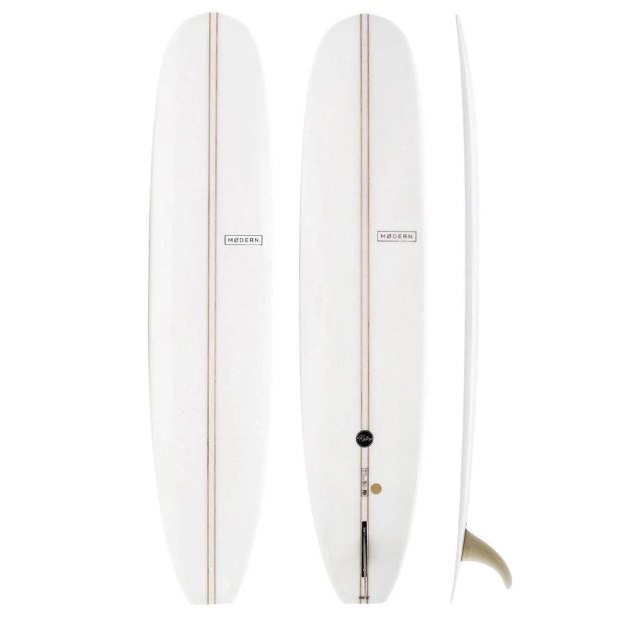 Longboard Modern Retro 9'6 Clear 1 Longboard Modern Retro 9'6 Clear
