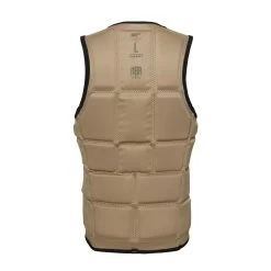 Mystic TK Impact Vest Fzip Wake Homme - Black / Grey -Aqua Zone Soldes mystic tk impact vest fzip wake homme black grey 3