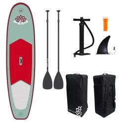 Pack Stand Up Paddle Ari'Inui Mahana 10'Moss Red