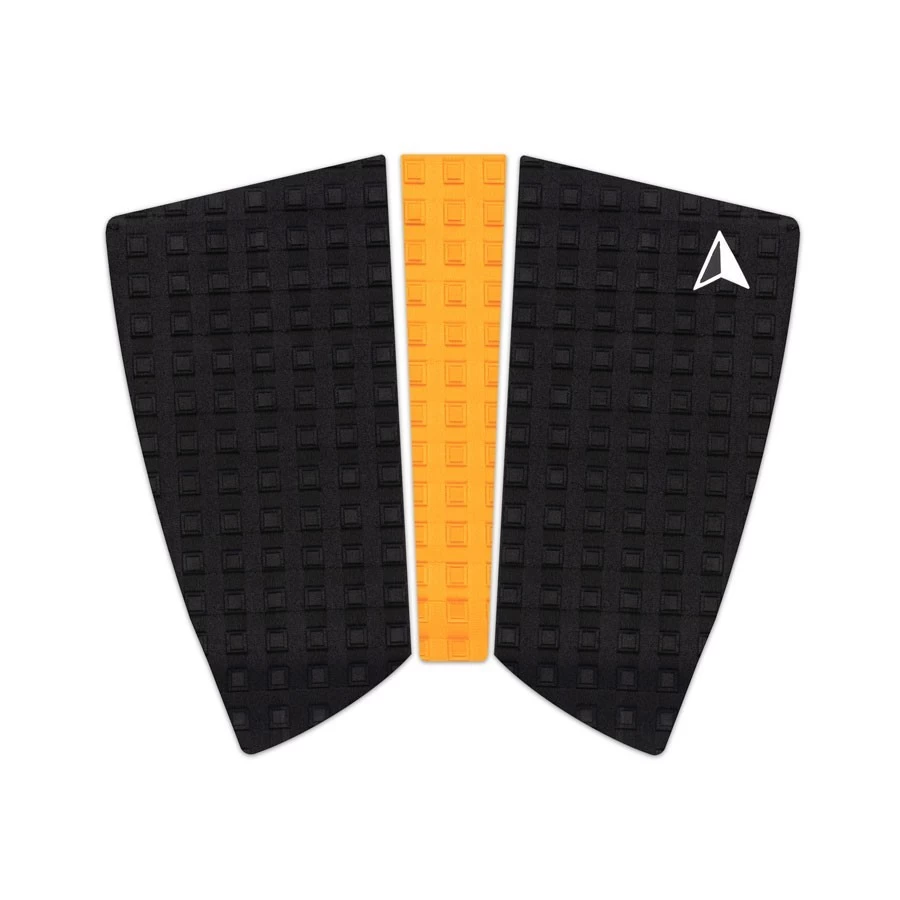 Pad De Surf Roam 2+1 Tail Pad Black Orange 1 Pad De Surf Roam 2+1 Tail Pad Black Orange