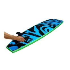 Planche En Mousse Vision Shoot Out 8'0 - Lime / Cyan Ripple -Aqua Zone Soldes planche en mousse vision shoot out 8 0 lime cyan ripple 3